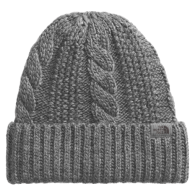 The North Face Oh Mega Beanie for Ladies - TNF Medium Grey Heather