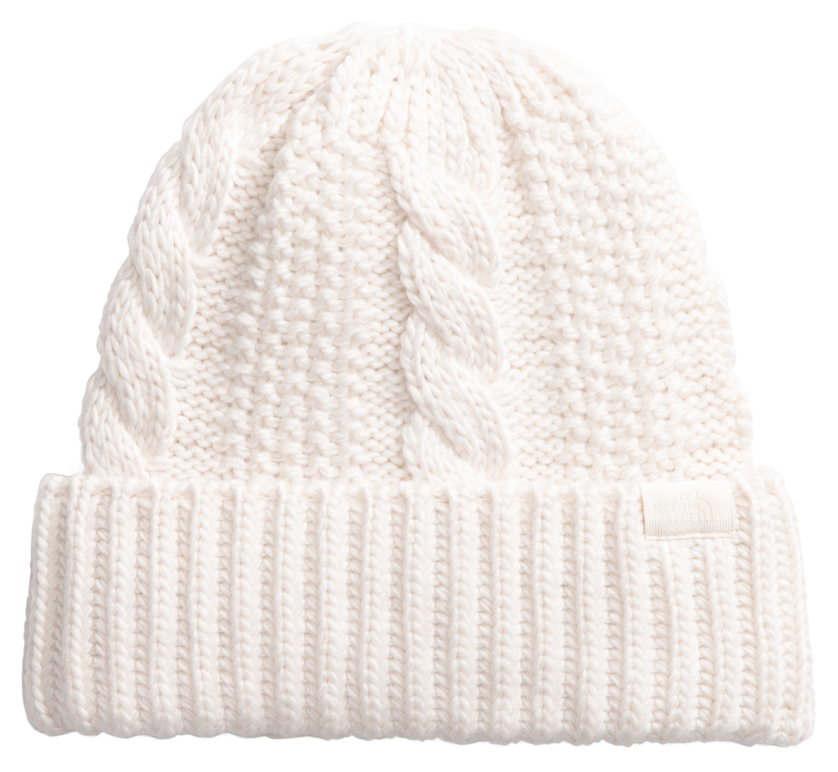 The North Face Oh Mega Beanie for Ladies - White Dune