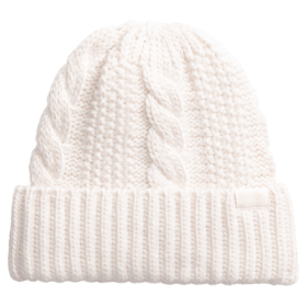 The North Face Oh Mega Beanie for Ladies - White Dune