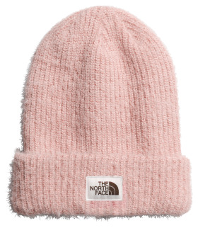 The North Face Salty Bae Lined Beanie for Ladies - Pink Moss