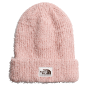 The North Face Salty Bae Lined Beanie for Ladies - Pink Moss