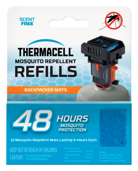 Thermacell 48-Hour Backpacker Mosquito Repeller Replacement Mats