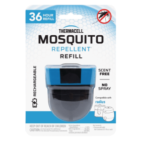 Thermacell Mosquito-Repellent Refill for Radius and Rechargeable Repeller Units - 36 Hours