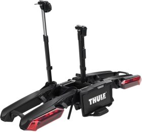 Thule | Epos 2 Bike Hitch Rack W/ Lights 2 Bike 2" W/ Lights | Black |Aluminum