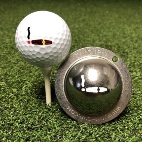 Tin Cup Golf Ball Stencil