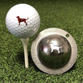 Tin Cup Golf Ball Stencil