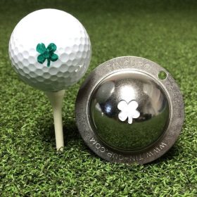 Tin Cup Golf Ball Stencil