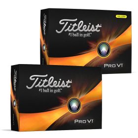 Titleist 2023 Pro V1 Golf Ball White (Sleeve/3 Ball Pack)