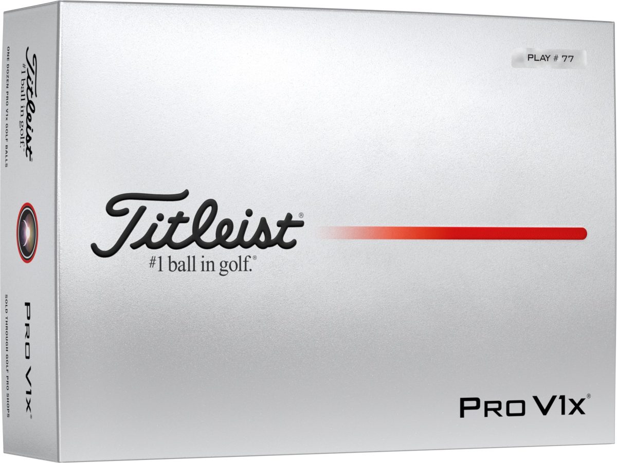 Titleist Pro V1x Special Play Number Golf Balls 2025