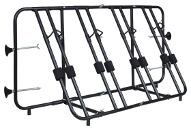 Tow Tuff Adjustable Truck-Bed Bike Rack