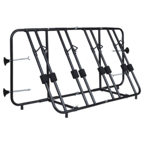 Tow Tuff Adjustable Truck-Bed Bike Rack