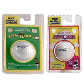 Trick Golf Ball Unputtable