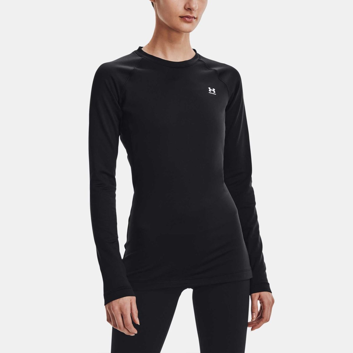 Under Armour ColdGear Crew Women's Running Apparel Black