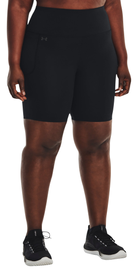 Under Armour Motion Bike Shorts for Ladies - Black/Jet Gray - 2X