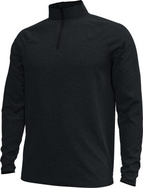 Under Armour UA T2 Green Shellrix Print Quarter Zip Men's Golf Pullover - Black, Size: Large