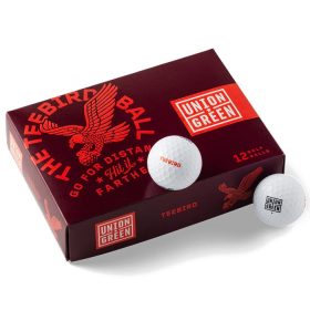 Union Green Teebird Golf Ball White (Sleeve/3 Ball Pack)