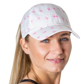 VIMHUE Womens Sun Goddess Tuck In Strap UPF 50+ Golf Hat - Pink