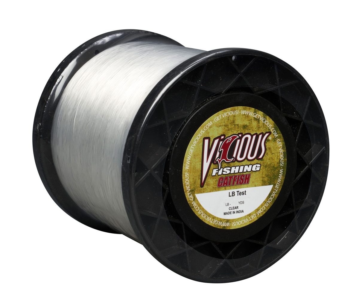 Vicious Fishing Catfish Monofilament Fishing Line - Clear - 8000 Yards - 30 lb.