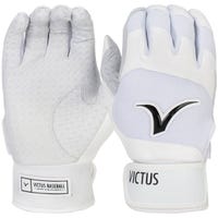 Victus Debut 2.0 Men's Baseball Batting Gloves in White Size Large