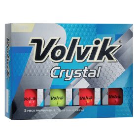 Volvik 2020 Crystal Golf Balls Pink (Sleeve/3 Ball Pack)