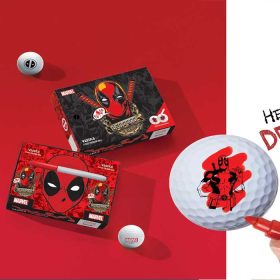 Volvik Marvel Deadpool - Colored Marker Vista3 Dozen