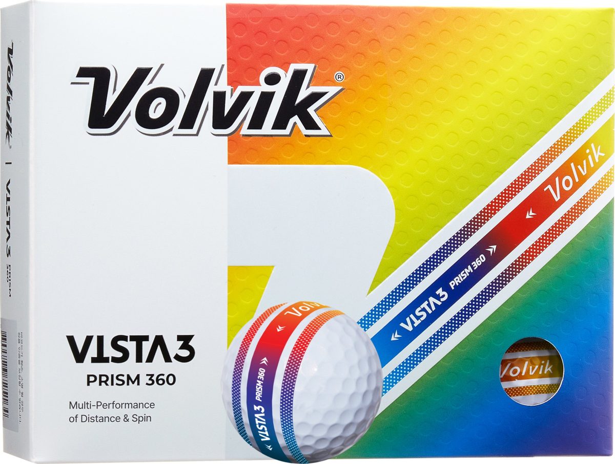 Volvik Vista3 Prism 360 Golf Balls 2025