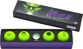 Volvik Vivid Marvel 3.0 Golf Ball Gift Set - Hulk