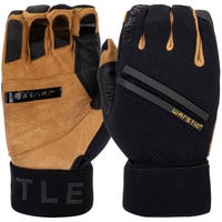 Warstic Workman III Men's Batting Gloves in Blackout Size Large