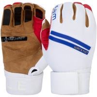 Warstic Workman III Men's Batting Gloves in Red/White Blue Size Large