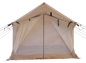 White Duck Outdoors Alpha 8'x10' Fire- and Water-Repellent Wall Tent