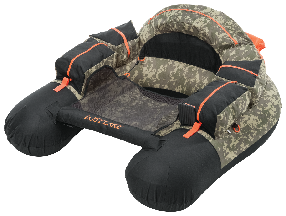 White River Fly Shop Lost Lake Float Tube - Digital Camo/Black