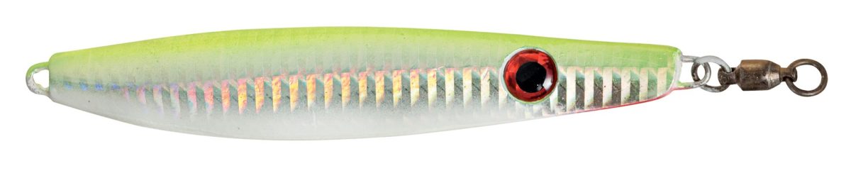 Williamson Lures Vortex Speed Jigs - 5-3/4" - Chartreuse Glow