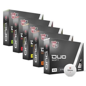 Wilson DUO SOFT Golf Ball Red