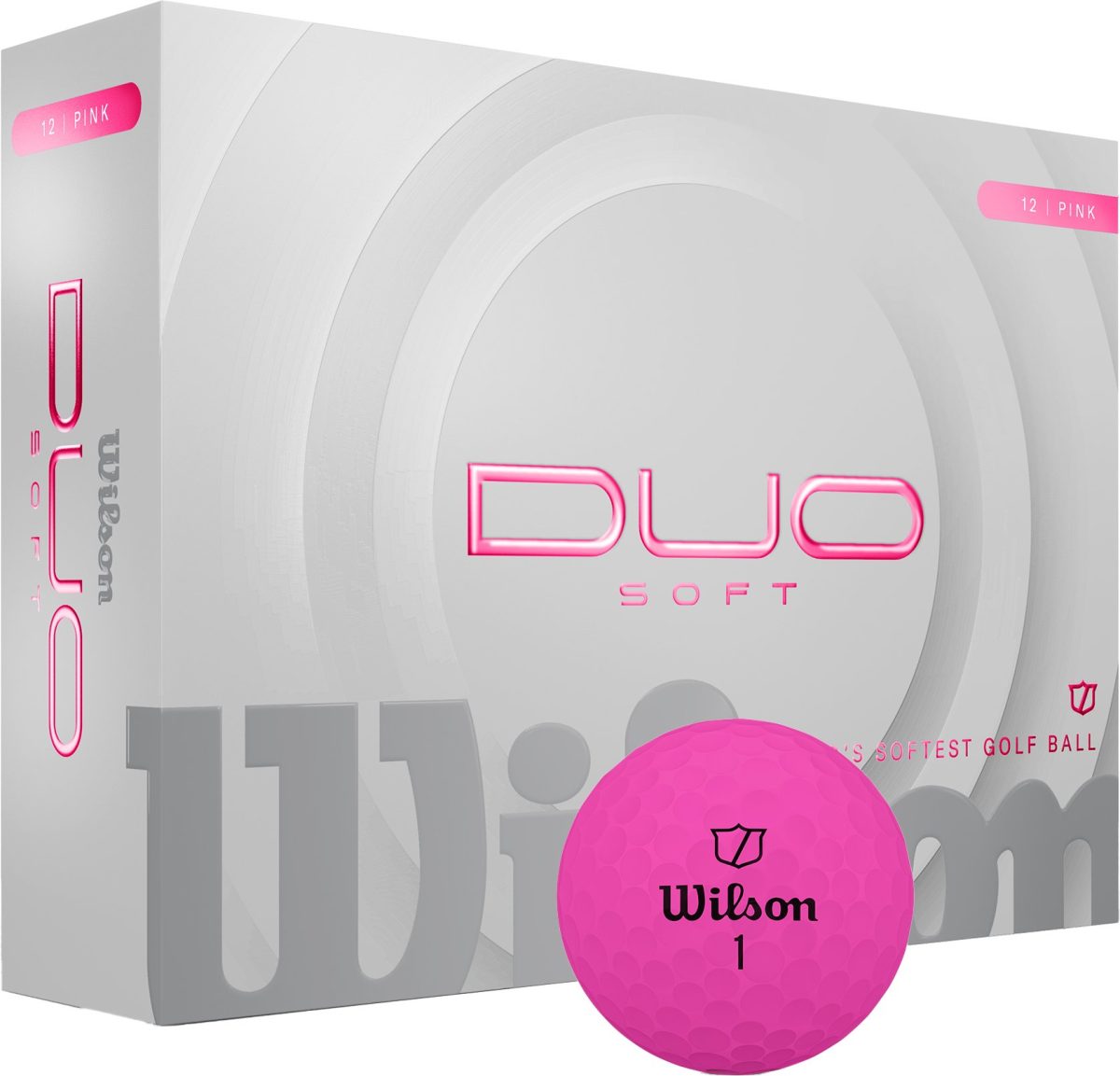 Wilson Duo Soft Colored Golf Balls 2025