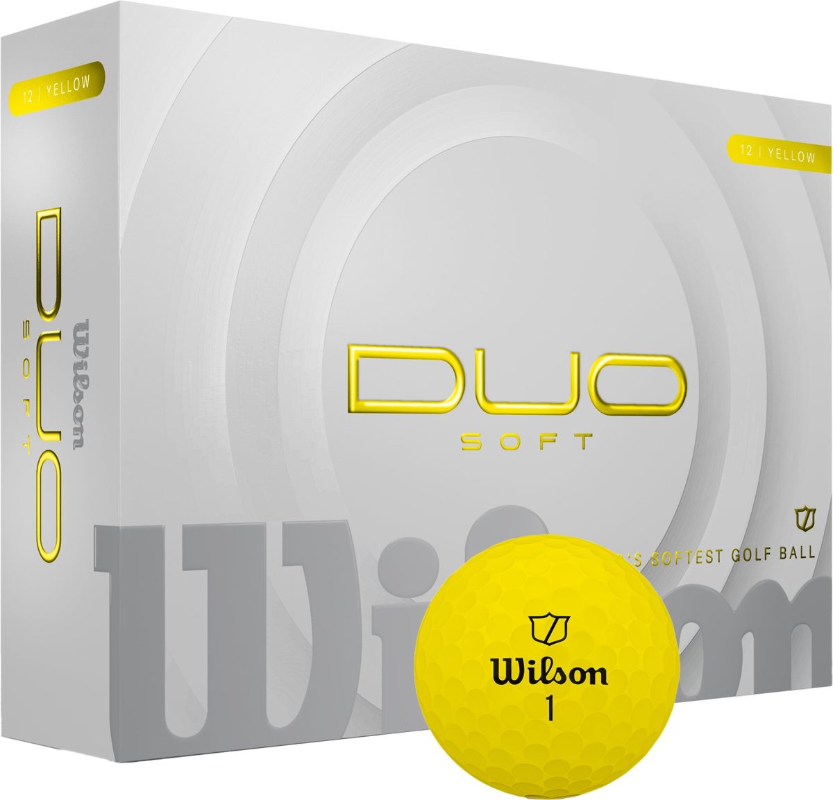 Wilson Duo Soft Colored Golf Balls 2025