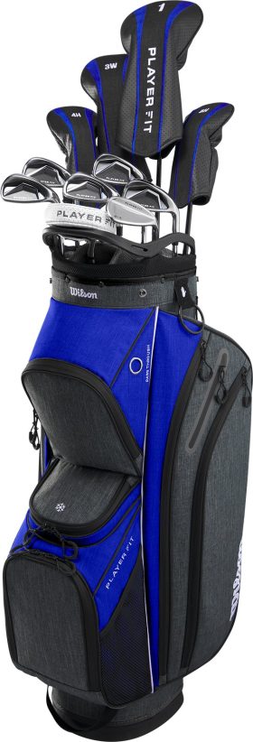 Wilson PlayerFit Complete Golf Package Set - Cart Bag - RIGHT - REGULAR