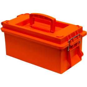 Wise Utility Dry Box - Alert Orange - 15"L x 8.5"W x 9.75"H