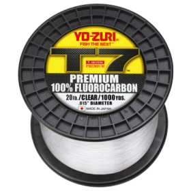 Yo-Zuri T7 Premium Fluorocarbon Fishing Line - 1000 Yards - 20 Lb. Test