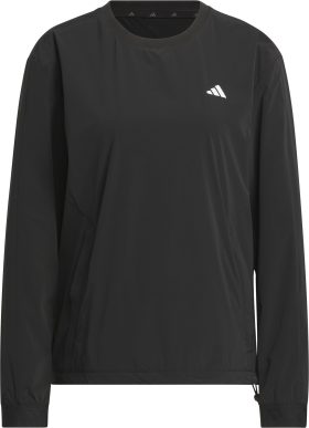 adiads Womens Ultimate365 Tour WIND.RDY Pullover Golf Sweatshirt - ON SALE - IN2549 BLACK - L