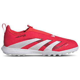 adidas Boys adidas Predator League Laceless Turf - Boys' Grade School Soccer Shoes Lucid Red/White/Black Size 1.0