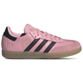 adidas Boys adidas Samba Messi - Boys' Grade School Basketball Shoes Gum/Black/Light Pink Size 4.0