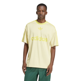 adidas Originals Mens adidas Originals Adicolor Play Soccer Top - Mens Powder Yellow Size L