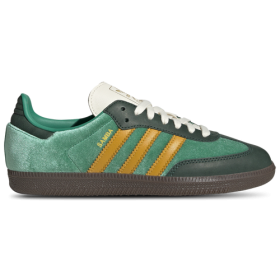 adidas Originals Womens adidas Originals Samba OG - Womens Running Shoes Court Green/Preloved Yellow/Collegiate Green Size 10.0