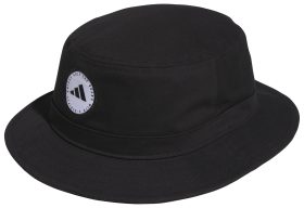 adidas Solid Men's Golf Bucket Hat - Black, Size: One Size