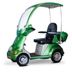 eWheels EW-54 Covered 4 Wheel Electric Scooter - Green