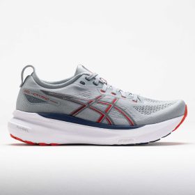 ASICS GEL-Kayano 31 Men's Running Shoes Piedmont Grey/Fiery Red Size 9.5 Width D - Medium
