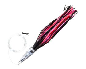 C & H Lures Wahoo Whacker Saltwater Lure - 11-1/2" - Rigged - Black/Pink