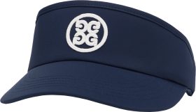 G/FORE Chainstitch Circle Gs Golf Visor 2025 - Blue, Size: One Size