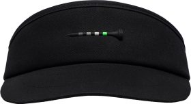 G/FORE Silicone Tee Men's Golf Visor - Onyx - Black, Size: One Size