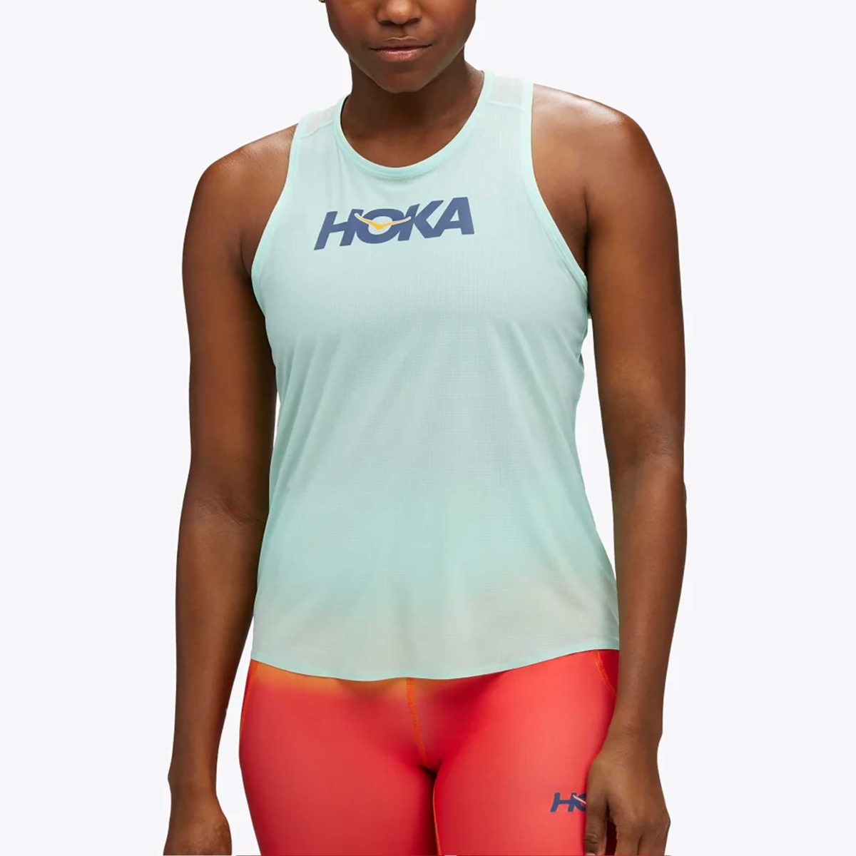 HOKA Airolite Run Tank Women's Running Apparel Marathon Pack Size XS